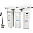Crystal Quest Fluoride Under Sink Water Filter System | High Capacity | Reduces Fluoride, Chlorine, Chloramine, PFAS, and More