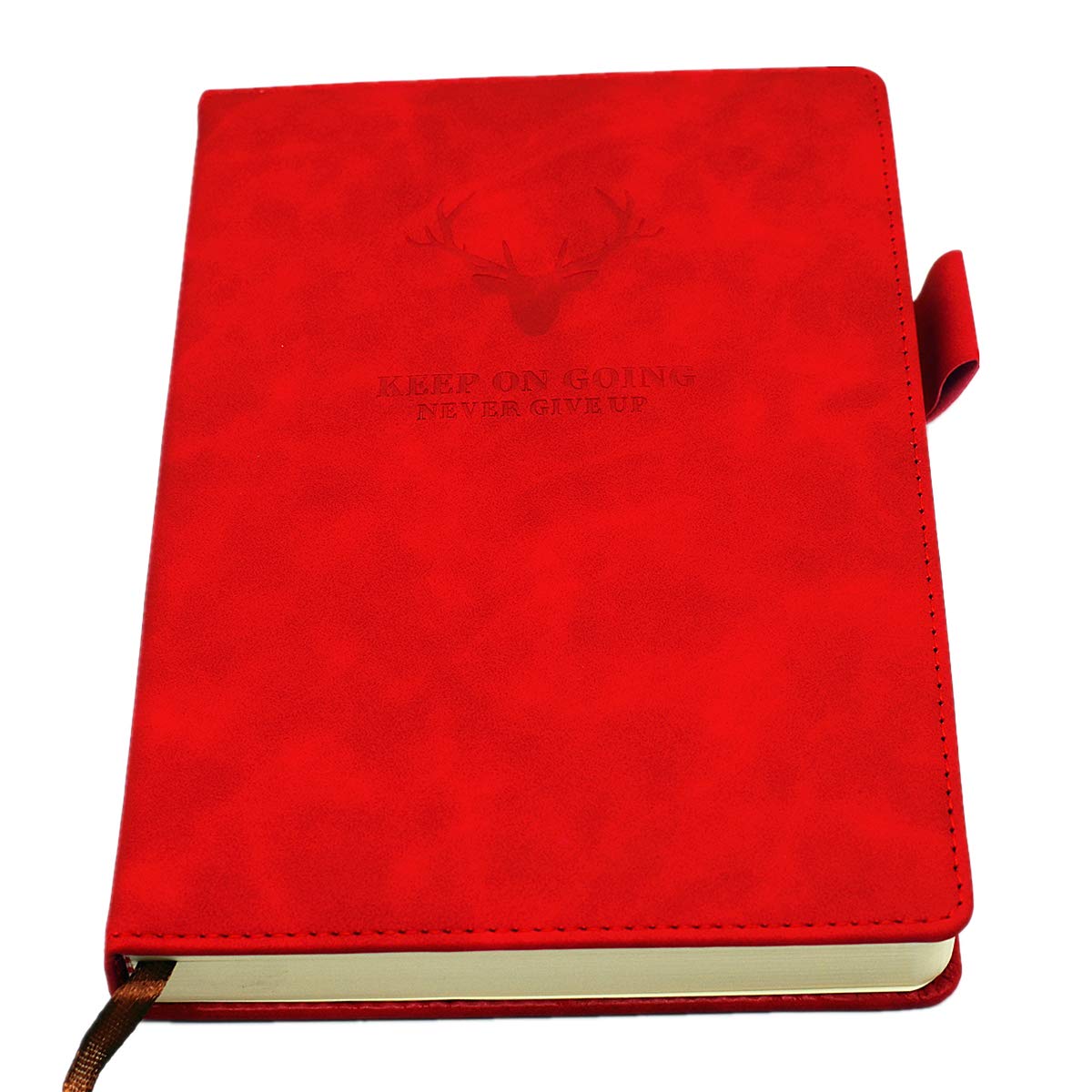A5 Ruled Notebook Journal - Hardcover Executive Notebooks with Premium Thick Paper, College Lined Journal, 8.3"×5.7",360 Page, Perfect for Office Home School Business Writing & Note Taking (Red) — image 1