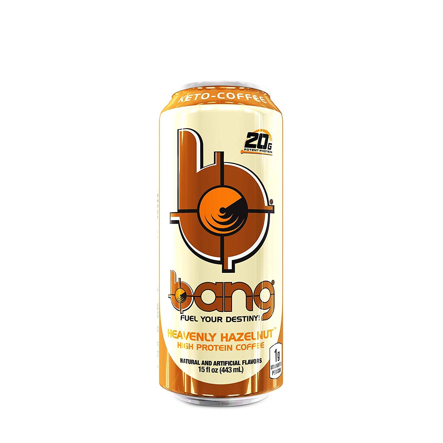 Bang Keto Coffee 15 Ounce Cans (Heavenly Hazelnut): Amazon.com: Grocery