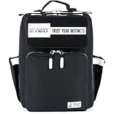 WOLFpak Slim Gym Backpack Tactical Minimalist Daypack w/Laptop Pocket &amp; Dual Cup Holders | Perfect for Travel &amp; EDC |