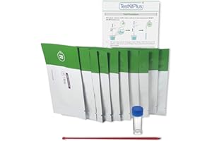 Fentanyl Test Kit (for Powders, Pills, Liquids) Includes 10 x Fentanyl Test Strips from BTNX, Measuring Tools & Instructions 