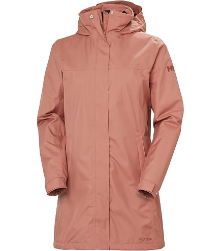 Helly Hansen Women's Long Belfast Winter Jacket, 096 Ash Rose, X
