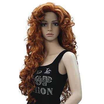 Amazon Com Lydell Women Long Curly Wig Hairstyles Hair Synthetic