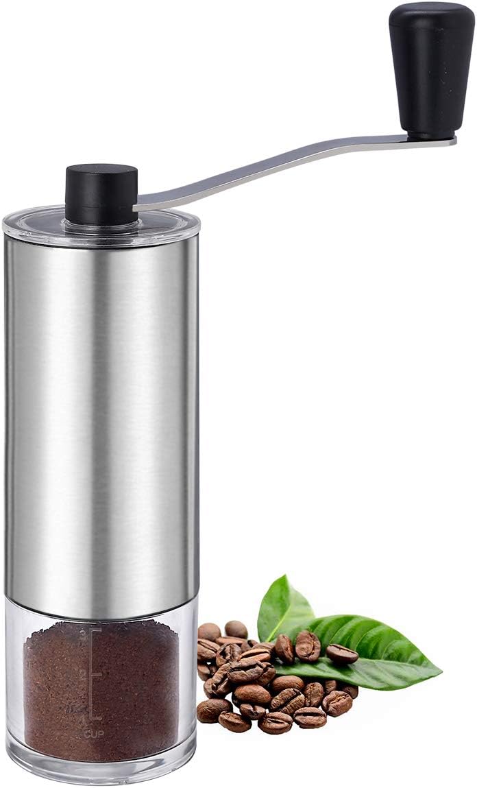 Manual Coffee Grinder Stainless Steel Coffee Grinder Burr Coffee