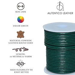 Autentico Leather String Cord for Making