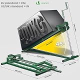 VOUNOT Ride On Mower Jack Lift Telescopic 400kg Green view 4