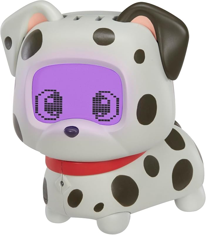 Pixel Petz - Dalmatiner - Interaktiver Digitaler Haushund - Geeignet für Kinder ab 4 Jahren, Schwarz-weiß