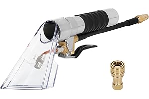 DRKERR Upgrade Your Cleaning Toolkit with This Carpet Extractor Wand Featuring a 1/4" Quick Disconnect Coupler Valve—Compatible with Shop Vac, Mytee, and Most Upholstery Vacuum Extractors