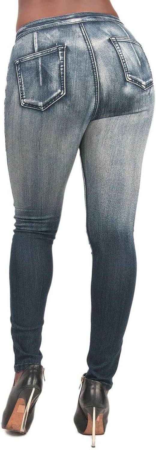 women's bleach wash jeans