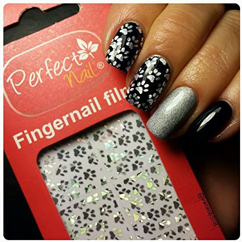 Perfect Nail - A Nail Art Film Wrap that Melts onto Polish When Applied - Puppy Love