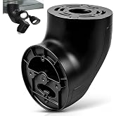Eave Mount Bracket for Ring Floodlight Cam Wired Plus/Pro, V2/Pro, Smart Lighting Floodlight, Weatherproof Universal Mount for Blink, Wyze, Roku Wired Floodlight Cameras (Black)