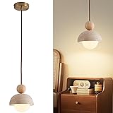 Natural Stone Pendant Light, Wabi Sabi Travertine