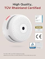 X-Sense XS01-M 3-Pack Wi-Fi Smoke Alarm with SBS50 Base Station EN view 2