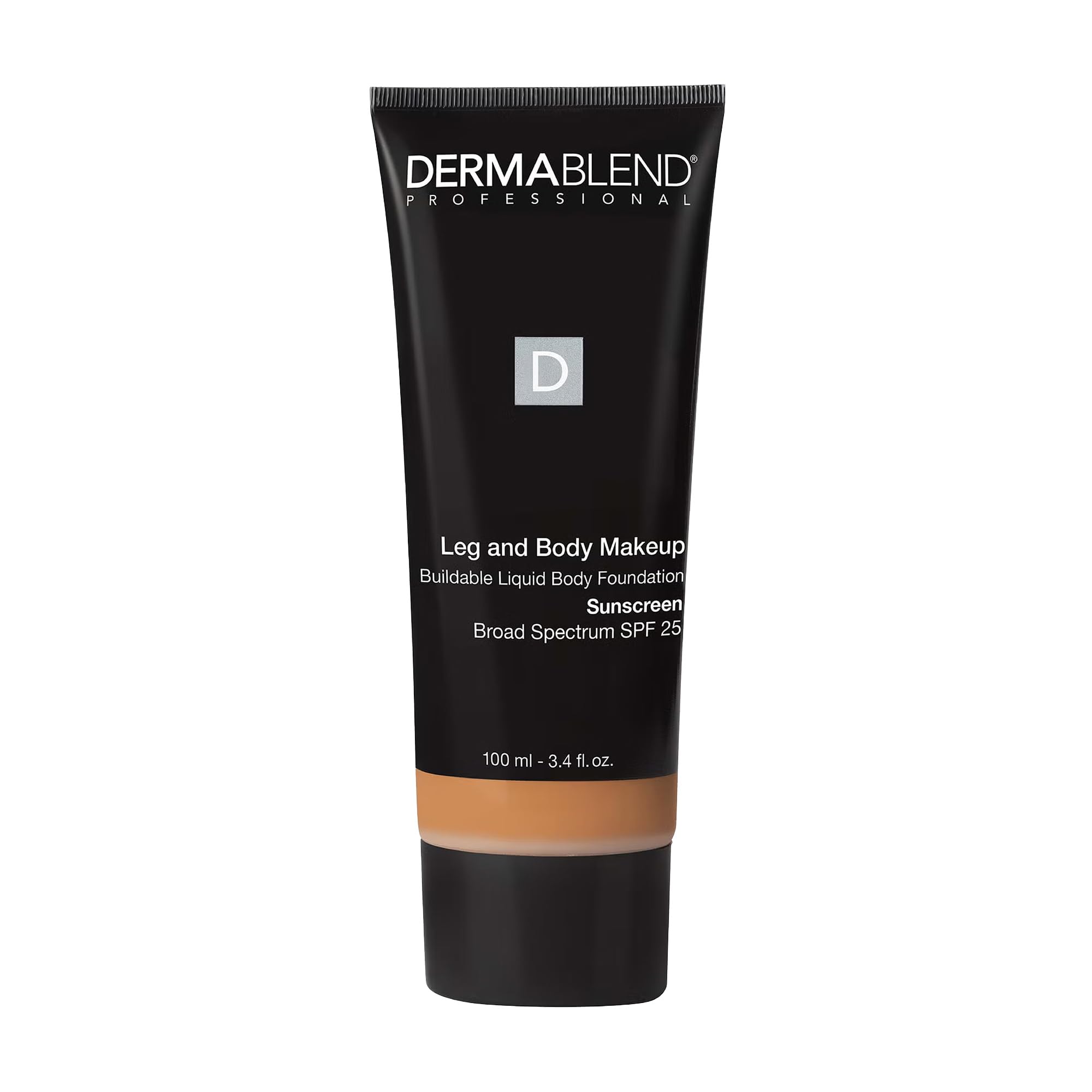 Photo 1 of Dermablend Leg and Body Makeup Foundation with SPF 25, 40W Medium Golden, 3.4 Fl. Oz.