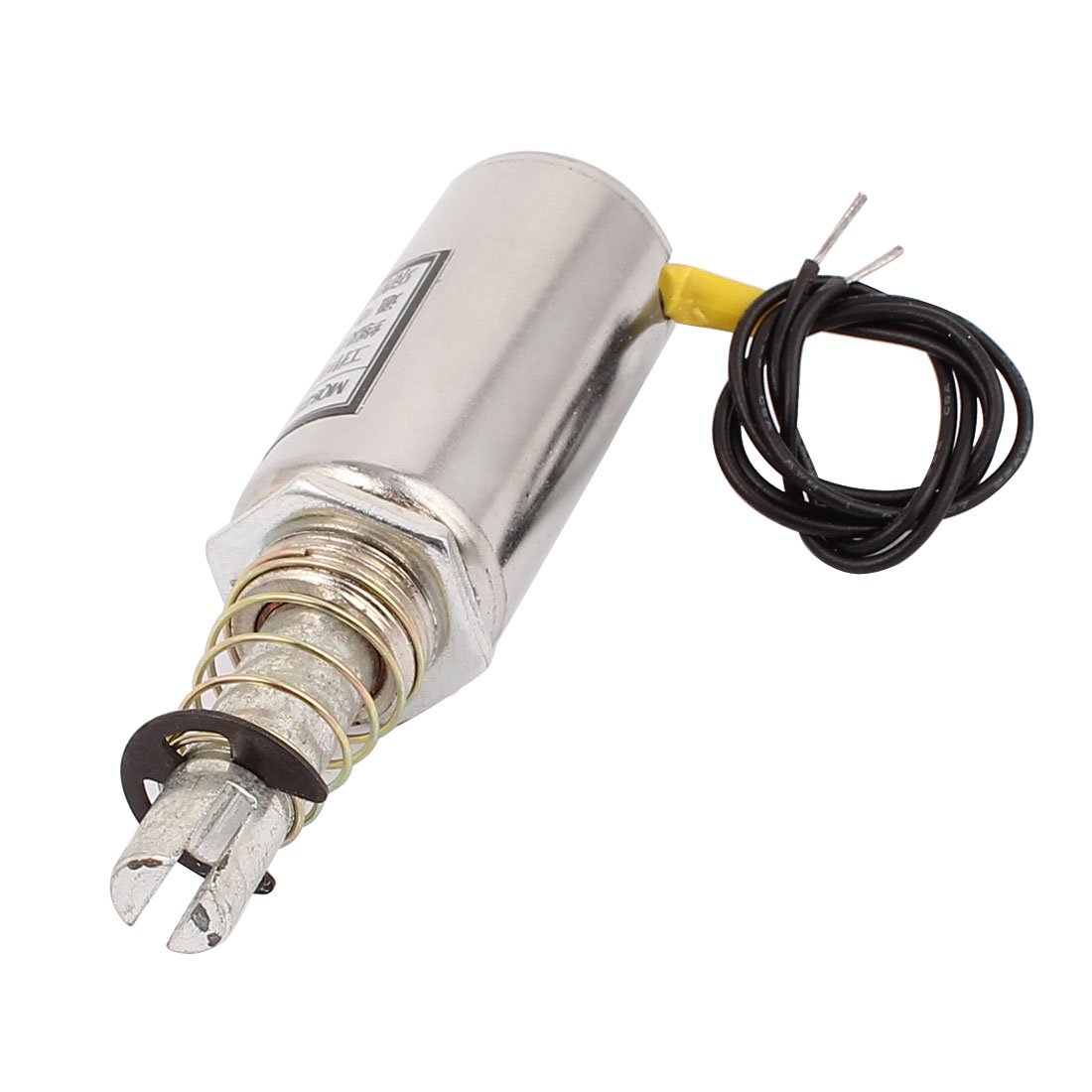 sourcingmap DC 12V Pull Type Linear Motion Tubular Solenoid Electromagnet 1Kg Force