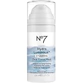 No7 HydraLuminous+ Dual Phase Hydrating Face Mask, 3.5 Fl Oz