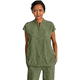 Healing Hands Scrub Top for Women Modern Fit Tee with 2 Pockets, Moisture Wicking, 360° Stretch and Quick Dry Fabric 2352