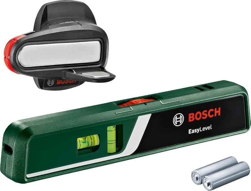 livella laser a bolla EasyLevel con fissaggio a parete