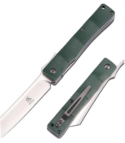 Amazon.com : KATSU AUS-8 Steel Blade Folding Knife,Pocket Knife Amazon.com : KATSU AUS-8 Steel Blade Folding Knife,Pocket Knife
