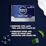 NIVEA MEN Intensive Moisturising Face Cream Protect & Care 3x50ml for Dry Skin view 2