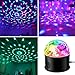 Led Sound Activated Party Lighs Disco Ball DJ Strobe Club Lamp 9 Colors Lighting with Bluetooth Speaker Usb Charging Remote Control for Christmas Home Room Dance Parties Birthday DJ Bar Wedding Show