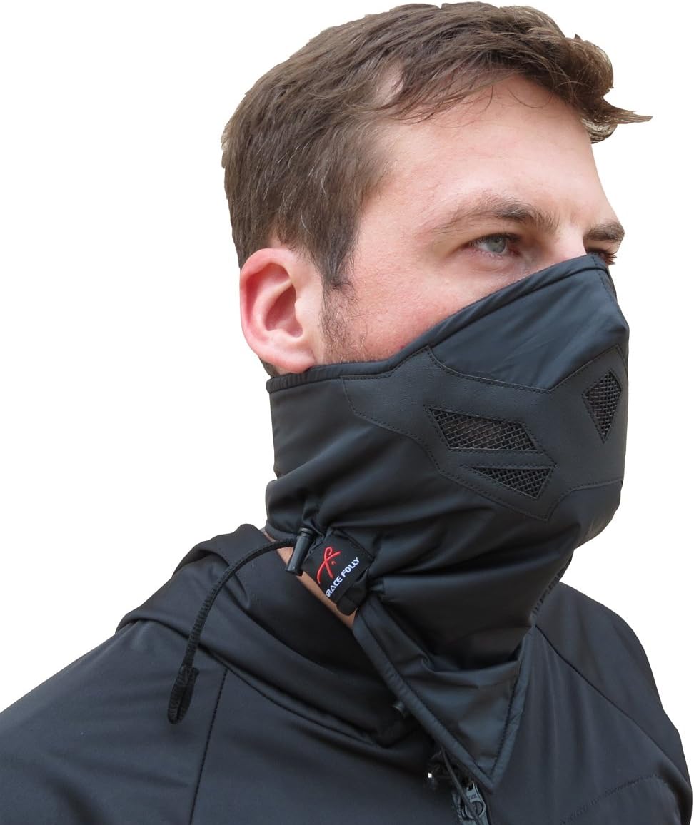 Grace Folly Half Face Mask for Cold Winter Weather. Use this Half Balaclava for Snowboarding, Ski, Motorcycle. (Many Colors)