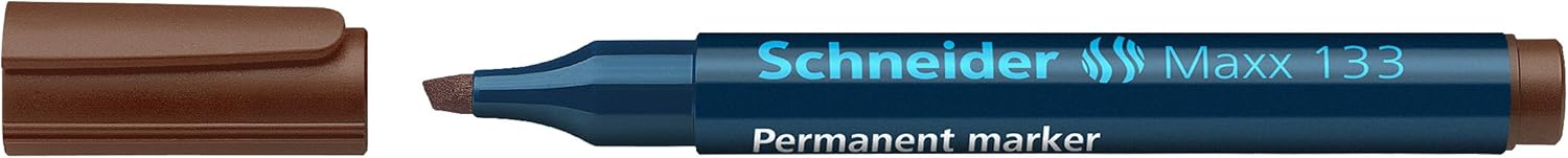 Schneider Maxx 133 - Permanent Markers (Brown)