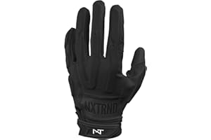 NXT NXTRND Nxtrnd G3 Padded Football Gloves, Sticky Padded Receiver Gloves, Lineman Gloves