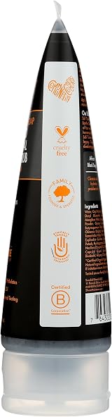 Shea Moisture African Black Soap Charcoal Body Scrub 6 oz Detoxify Cleanse Oil view 6