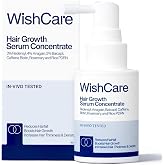 WishCare Hair Growth Serum Concentrate - Rosemary, 3% Redensyl, 4% Anagain, 2% Baicapil, Caffeine, Biotin, Plant Keratin &amp; Rice Water