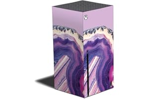 MIGHTY SKINS MightySkins Skin Compatible with Xbox Series X - Purple Agate | Protective, Durable, and Unique Vinyl Decal wrap Cover | Easy to Apply and Change Styles | Made in The USA (MIXBSERX-Purple Agate)
