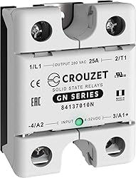CROUZET, 84137010N, SSR, Gn, Single Phase, Panel