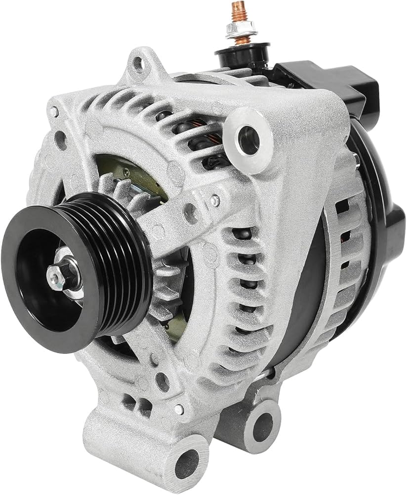 Photo 1 of 104210-5360 Alternator 12V 150A Compatible with Land Rover LR4 Range Rover 2010-2012 for Jaguar F-Type 2014-2021 XE 2017-2019 XF 2013-2020 3.0L XFR XKR XK F-Pace 2019-2023 5.0L OE LR023405 LR023421