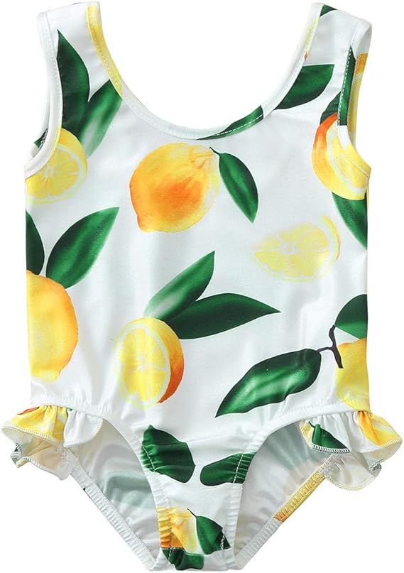 Amazon 女児水着 水着 ガールズ 子供水着 ワンピース キッズ ジュニア 子供 女の子 女児 ベビー 赤ちゃん 可愛い スイムウェア スイムウエア キッズ水着 すいぎ フリル こども 女子水着 海水浴 プール 水遊び 温泉用 80 90 100 110 1cm