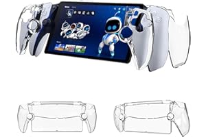 GEJEFA Crystal Clear Case for Sony PlayStation Portal, Ultra Thin Hard PC All-Inclusive Shockproof [Anti-Scratch] [Anti-Yello
