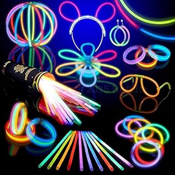 Pack de Varitas Luminosas para Fiestas HotLite cm pulseras collares kits para