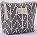 Cotton Linen Large Capacity Makeup Bag Multifunction Print Travel Cosmetic Bag Change Bag 1PC