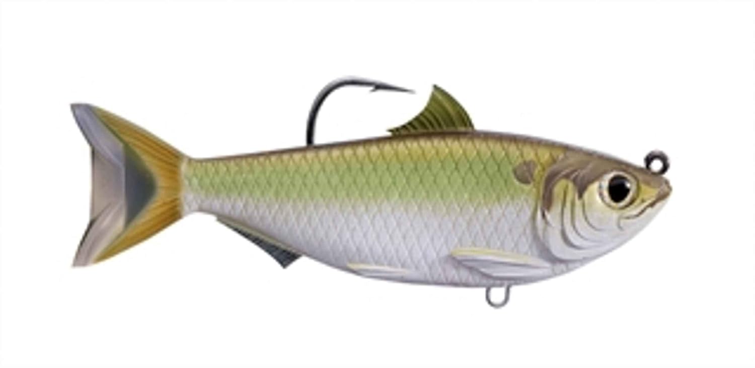 LIVE TARGET Threadfin Shad Soft Plastic Swimbait eBay