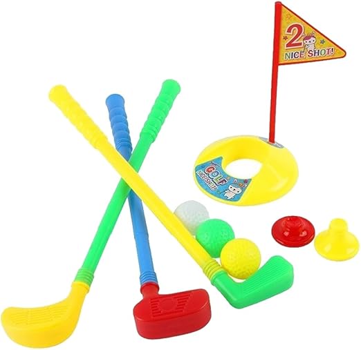 childrens plastic golf set