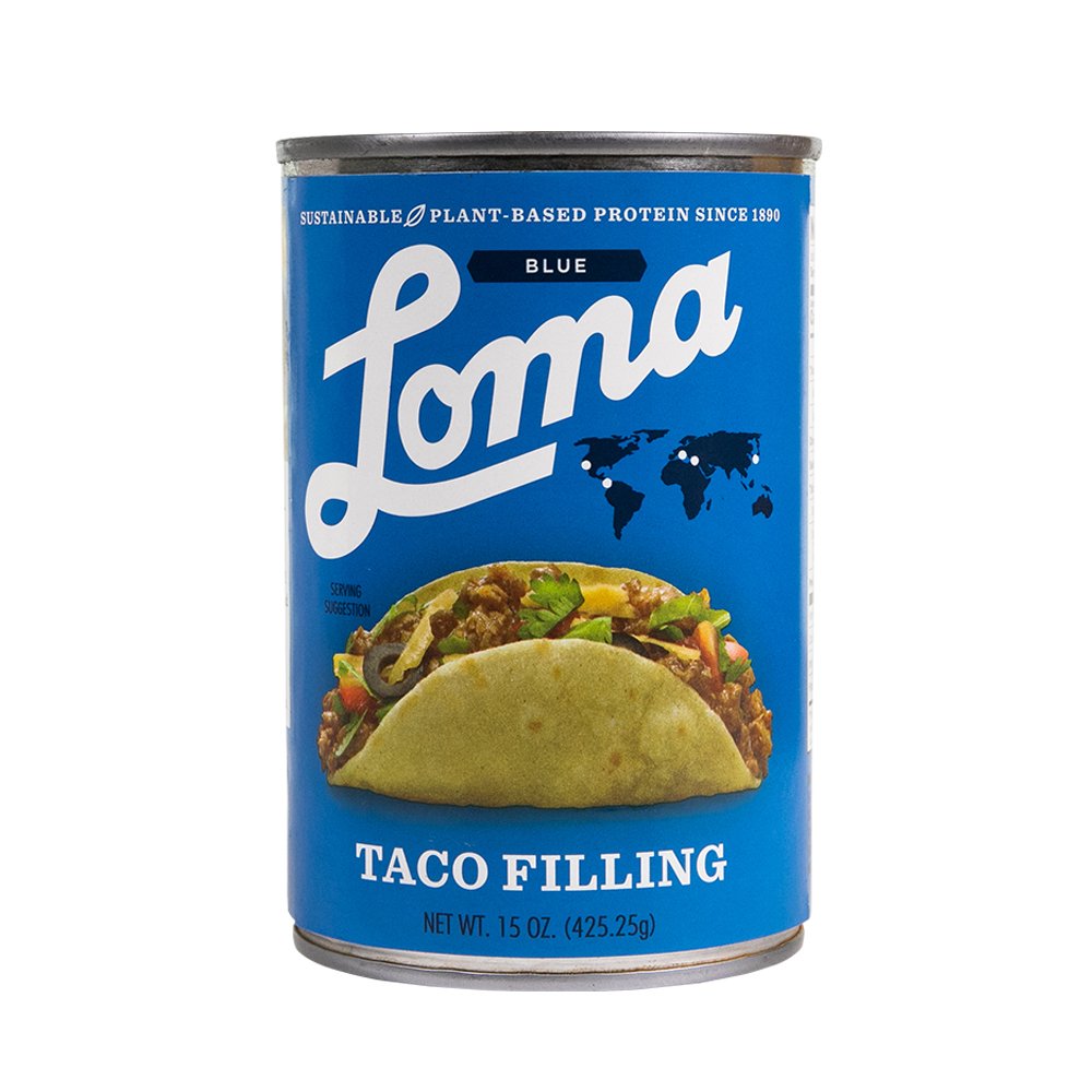 Loma Linda Blue PlantBased Taco Filling (15 oz.) NonGMO, Gluten
