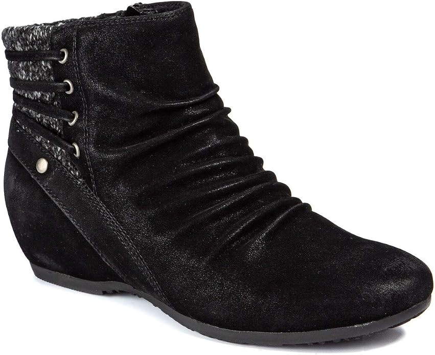 baretraps peanut wedge ankle booties