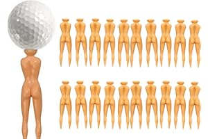 TRUEGOOD Golf Tees 3" Nude Woman Plastic Golf Tees, Golf Sexy Girl Lady Tees Fun Holder Divot Home Golf Training