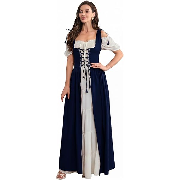 Costume Dark Majesty Per Ragazze – Abito Con Collo Alto, Maniche In Pizzo E Corona Tiara Inclusa, Taglia S - 2