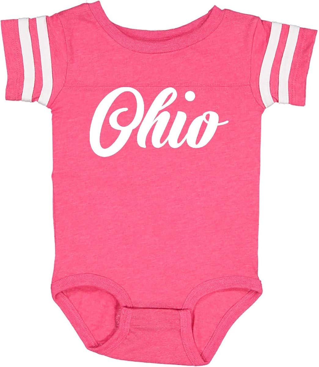 inktastic Ohio Text Infant Creeper