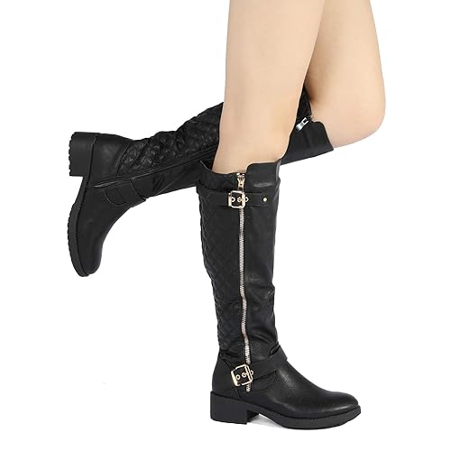 Biker Boots Dream Pairs Boots Amazon DREAM PAIRS Womens Combat