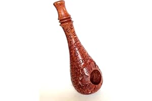 GENERIC AR CRAFT Durable Handcrafted Handmade Artistic Antique Designer 3 Inch unique eco friendly Pipe for Gifts