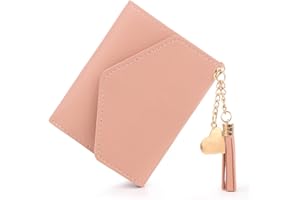 lomaifoer Small Wallet for Women，Ultra Slim Pu Leather Credit Card Holder Clutch Wallets for Women