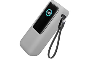 kwmobile Case Compatible with Anker Power Bank 25000mAh (A1695H11) - Portable Powerbank Cover - External Battery Charger Bag,