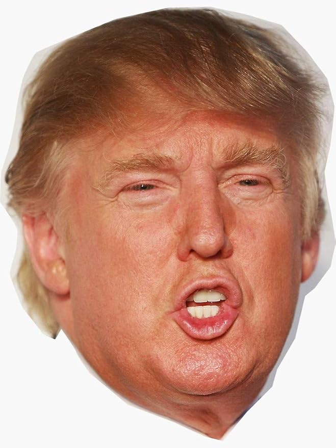 Amazon.com: Donald Trump FACE: Make America Great 2016 - Sticker