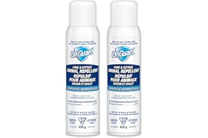 OnGuard Home and Cottage Animal Repellent Aerosol Spray Can 400g | Repellent for Wild and Domestic Animals | No Chew Anti-Che